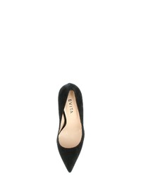 schwarze Wildleder Pumps von Evita