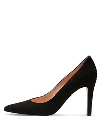 schwarze Wildleder Pumps von Evita