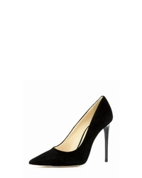 schwarze Wildleder Pumps von Evita