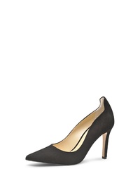 schwarze Wildleder Pumps von Evita