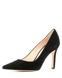 schwarze Wildleder Pumps von Evita