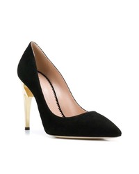 schwarze Wildleder Pumps von Giuseppe Zanotti Design