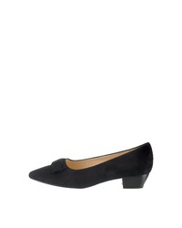 schwarze Wildleder Pumps von Gabor