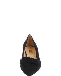 schwarze Wildleder Pumps von Gabor