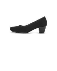schwarze Wildleder Pumps von Gabor