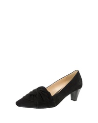 schwarze Wildleder Pumps von Gabor