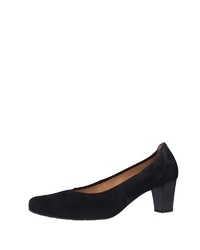 schwarze Wildleder Pumps von Gabor