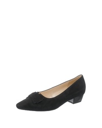 schwarze Wildleder Pumps von Gabor