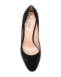 schwarze Wildleder Pumps von Valentino