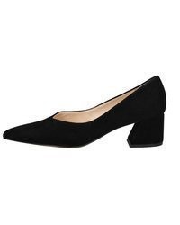 schwarze Wildleder Pumps von Högl