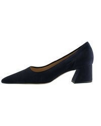 schwarze Wildleder Pumps von Högl