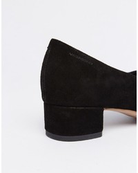 schwarze Wildleder Pumps von Vagabond