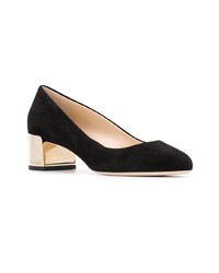 schwarze Wildleder Pumps von Jimmy Choo