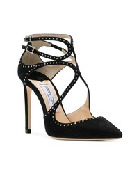 schwarze Wildleder Pumps von Jimmy Choo