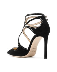 schwarze Wildleder Pumps von Jimmy Choo