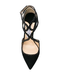 schwarze Wildleder Pumps von Jimmy Choo