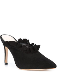 schwarze Wildleder Pumps von Loeffler Randall