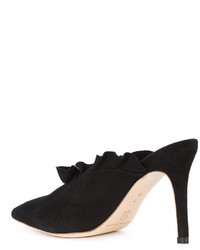 schwarze Wildleder Pumps von Loeffler Randall