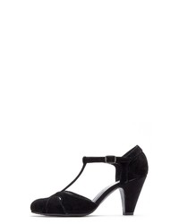 schwarze Wildleder Pumps von Lascana