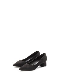 schwarze Wildleder Pumps von Lascana