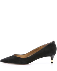 schwarze Wildleder Pumps von Sam Edelman