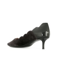 schwarze Wildleder Pumps von Chloé