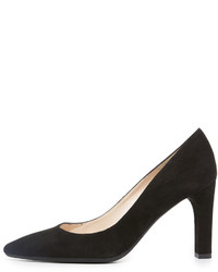 schwarze Wildleder Pumps von LK Bennett