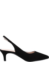 schwarze Wildleder Pumps von Lodi