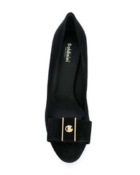 schwarze Wildleder Pumps von Baldinini