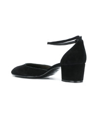 schwarze Wildleder Pumps von Roberto Festa