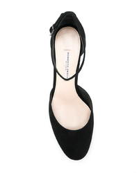 schwarze Wildleder Pumps von Roberto Festa