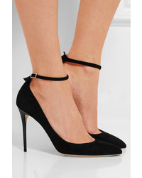 schwarze Wildleder Pumps von Jimmy Choo