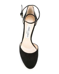 schwarze Wildleder Pumps von Jimmy Choo