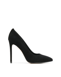 schwarze Wildleder Pumps von Marc Ellis