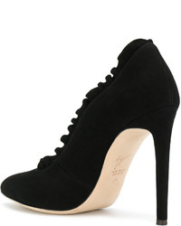 schwarze Wildleder Pumps von Giuseppe Zanotti Design