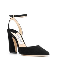 schwarze Wildleder Pumps von Jimmy Choo