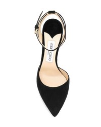 schwarze Wildleder Pumps von Jimmy Choo