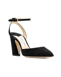 schwarze Wildleder Pumps von Jimmy Choo