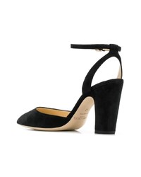 schwarze Wildleder Pumps von Jimmy Choo