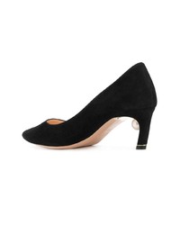 schwarze Wildleder Pumps von Nicholas Kirkwood