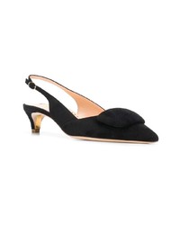 schwarze Wildleder Pumps von Rupert Sanderson