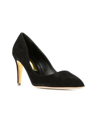 schwarze Wildleder Pumps von Rupert Sanderson