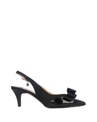 schwarze Wildleder Pumps von OTTO