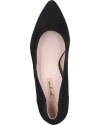 schwarze Wildleder Pumps von Paul Green