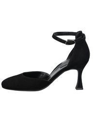 schwarze Wildleder Pumps von Paul Green