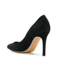 schwarze Wildleder Pumps von Antonio Barbato