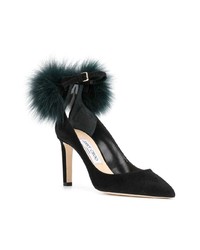 schwarze Wildleder Pumps von Jimmy Choo