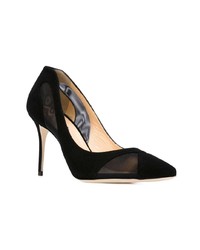 schwarze Wildleder Pumps von Giuseppe Zanotti