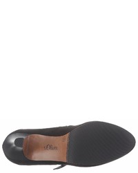 schwarze Wildleder Pumps von S.OLIVER RED LABEL