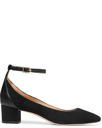 schwarze Wildleder Pumps von Sam Edelman